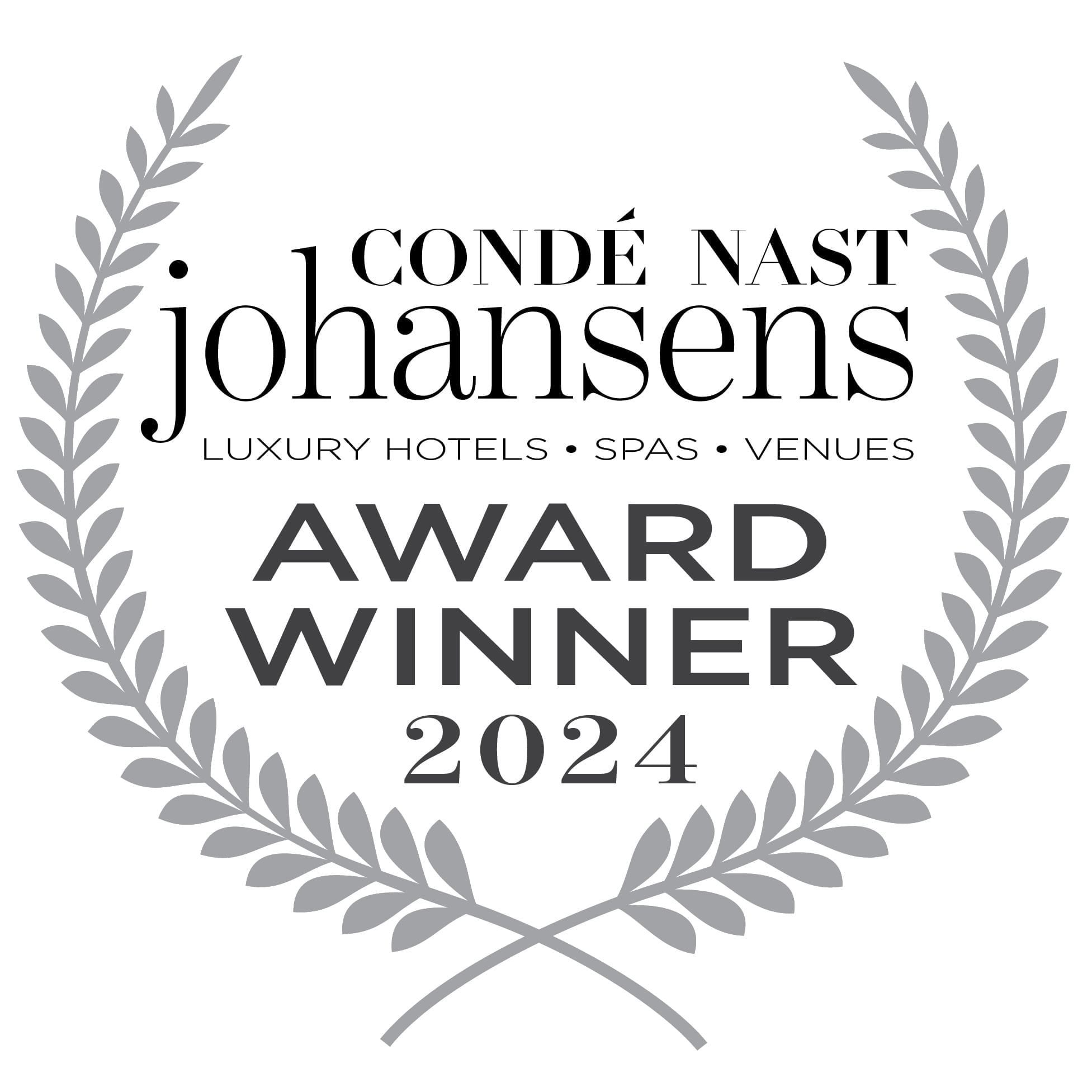 Official logo of Conde nast Johansens used at Falkensteiner Schlosshotel Velden