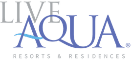 Official logo of Live Aqua Resorts & Residences